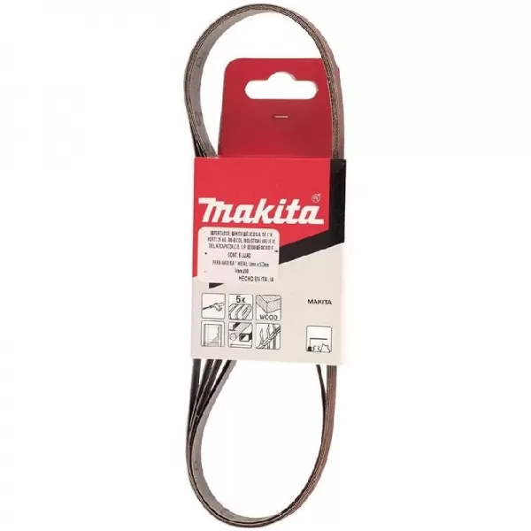 Brusný pás 13x533mm K240 5ks Makita P-43387