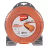 Struna nylonová Plus 2,4mm, 87m, oranžová, kulatá Makita E-02761
