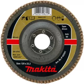 Kotouč lamelový 115x22,23mm K40 Zirkon Makita P-65458