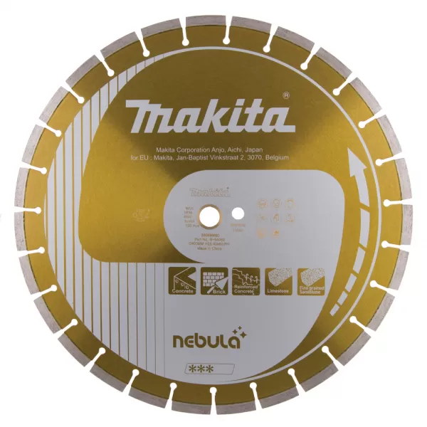 Diamantový segmentový kotouč Nebul 400x25,4 mm Makita B-54069